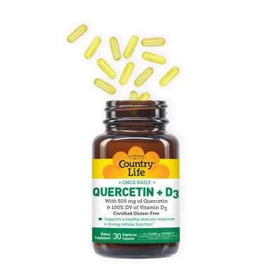 Country Life Quercetin + D3