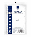 Abdominal Pad Abena NonWoven Cellulose 5 X 9 Inch Rectangle Sterile 25 Count By Abena