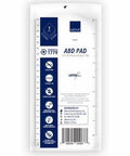 Abdominal Pad Abena NonWoven Cellulose 7-1/2 X 8 Inch Rectangle Sterile 20 Count By Abena
