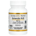 California Gold Nutrition Antarctic Krill Oil, with Astaxanthin, RIMFROST, Natural Strawberry & Lemon Flavor, 500 mg, 30 Fish Gelatin Softgels