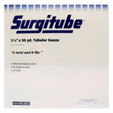 Tubular Bandage Surgitube Adult Leg, Thigh, Head Cotton 3-5/8 Inch X 50 Yard Size 5 White 1 Each By Surgitube
