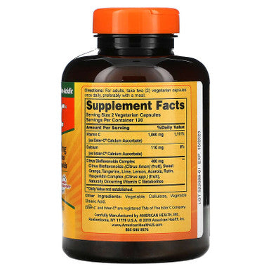 American Health Ester C 500mg 240 Capsules