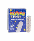 Adhesive Strip Glitter Stat Strip Kid Design (Glitter) 100 Count By Dukal