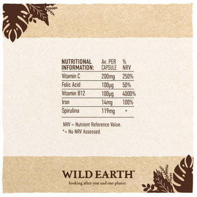 Wild Earth Gentle Iron Complex 30's