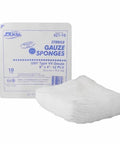 USP Type VII Gauze Sponge Dukal Cotton 12-Ply 4 X 8 Inch Rectangle Sterile Case of 800 By Dukal
