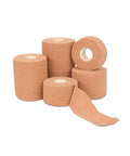 Cohesive Bandage CoFlex LF2 4 Inch X 5 Yard Standard Compression Self-adherent Closure Tan Sterile Case of 18 By Andover Coated Products