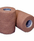 Cohesive Bandage Kendall 1 Inch X 5 Yard Standard Compression Self-adherent Closure Tan NonSterile Blue Case of 30 By Kendall