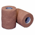 Cohesive Bandage Kendall 1 Inch X 5 Yard Standard Compression Self-adherent Closure Tan NonSterile Blue Case of 30 By Kendall