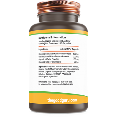 the Good guru Organic Vitamin D High Strength 1500mg