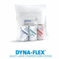 3 Layer Compression Bandage System DYNA-FLEX Standard Compression Self-adherent / No Closure Tan / Case of 8 By Systagenix Wound Management