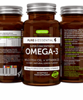 Igennus Pure & Essential Omega-3 Wild Fish Oil & Vitamin D3 60's