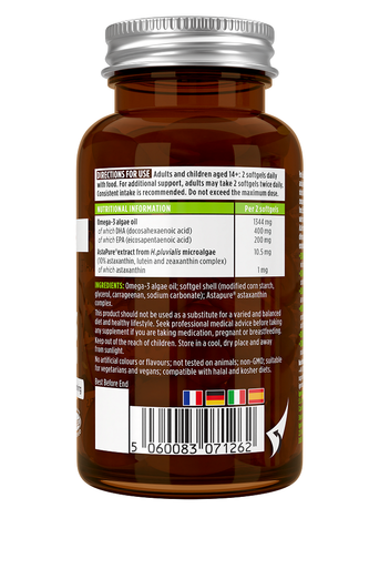 Igennus Pure & Essential Vegan Omega-3 & Astaxanthin