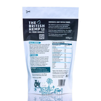 The British Hemp Co Hemp Protein Powder 500g