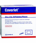Adhesive Strip Coverlet 2 X 3 Inch Fabric Rectangle Tan Sterile Beige Case of 600 By Coverlet