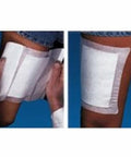 Adhesive Dressing WoundGard 6 X 8 Inch Gauze Rectangle White Sterile 30 Count By MPM Medical