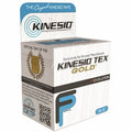Kinesiology Tape Kinesio Tex Gold FP Water Resistant Cotton 2 Inch X 5-1/2 Yard Blue NonSterile 6 Count By Fabrication Enterprises