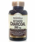 Activated Charcoal 100 Tabs By Windmill Health Products