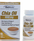 Chia Oil 60 Softgels By Diet Works