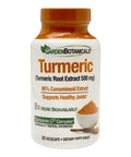 Turmeric 60 Veg Caps By Garden Botanicals