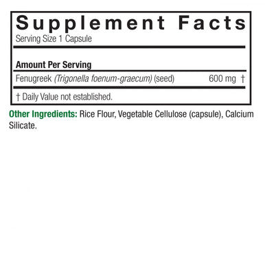 Nature's Answer Fenugreek Seed 90 ct