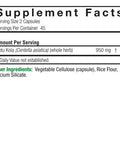 Nature's Answer Gotu Kola Herb Supplement Vegetarian Capsules 90 Capsules