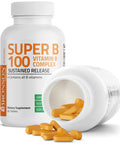 Bronson Super Vitamin B 100 Complex Sustained Release 60 Count