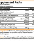 Bronson Super Vitamin B 100 Complex Sustained Release 60 Count