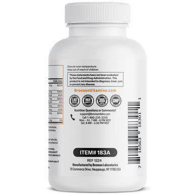 Bronson Super Vitamin B 100 Complex Sustained Release 100 Count
