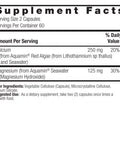 Nature's Answer Marine Based Cal-Mag 120 Vegetarian Capsules