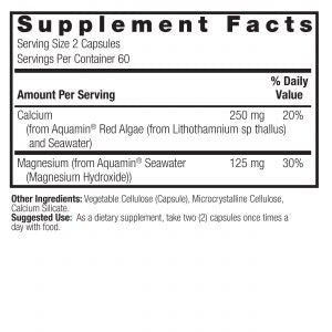 Nature's Answer Marine Based Cal-Mag 120 Vegetarian Capsules