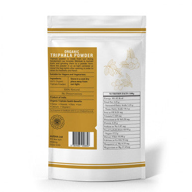 Ausha Organic Triphala Powder 250g
