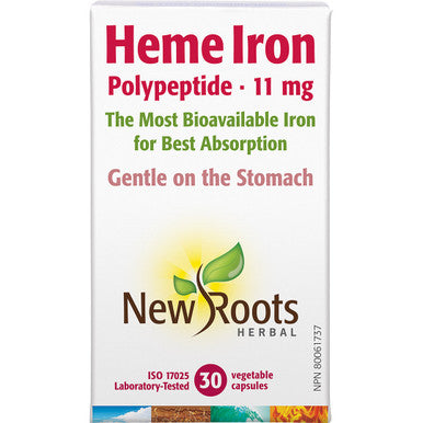 Roots Heme Iron 30 VCaps