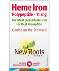 Roots Heme Iron 30 VCaps
