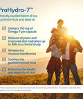 EuroMedica ProHydra-7 - 60 Softgels - Clinically-Studied Sea Buckthorn Oil Formula - Omega-7 Supplement with Essential Fatty Acids - Improve Skin Hydration, Soothe Gastrointestinal Tract - 60 Servings