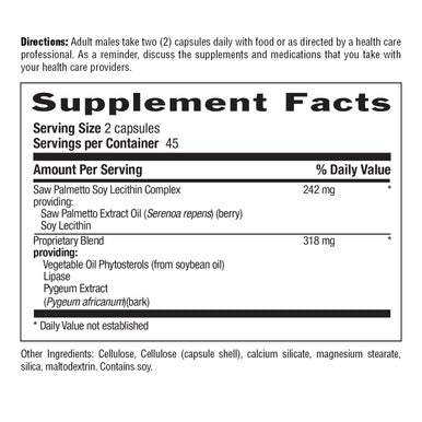 Country Life Saw Palmetto & Pygeum Extract