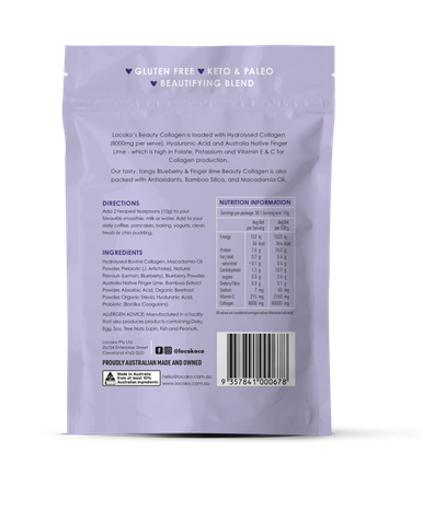 Locako Beauty Collagen Blueberry & Finger Lime 300g
