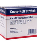Dressing Retention Tape Cover-Roll Radio-transparent Acrylic Adhesive 4 Inch X 10 Yard White NonSte White Case of 12 By Bsn-Jobst