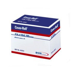 Dressing Retention Tape Cover-Roll Radio-transparent Acrylic Adhesive 4 Inch X 10 Yard White NonSte White Case of 12 By Bsn-Jobst