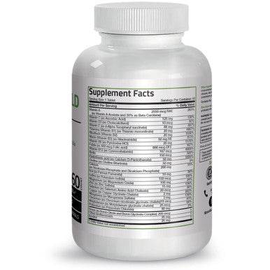 Bronson Advanced Mature Gold Once Daily Multivitamin for Adults Over 50 60 Count