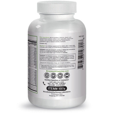 Bronson Advanced Mature Gold Once Daily Multivitamin for Adults Over 50 60 Count