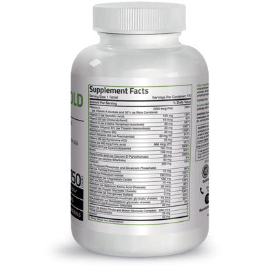 Bronson Advanced Mature Gold Once Daily Multivitamin for Adults Over 50 150 Count