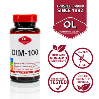 Olympian Labs Dim - Diindolylmethane 100Mg 60 Caps