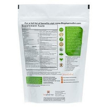 nanogreens10 probiotic Green Apple 10.6 oz by BioPharma Scientific