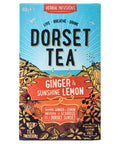 Dorset Tea Herbal Infusions Ginger & Sunshine Lemon 20 Tea Sachets 40g
