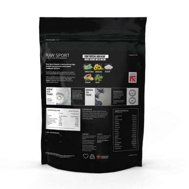 Raw Sport Plant protein & BCAA Vanilla 924g
