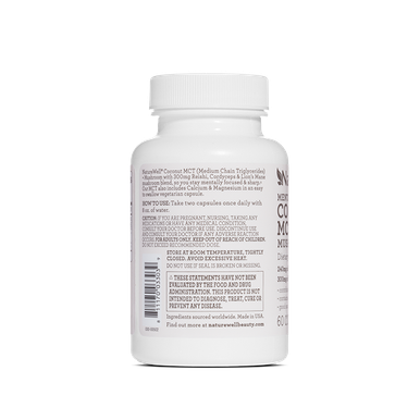 Coconut MCT + Mushrooms Dietary Supplement