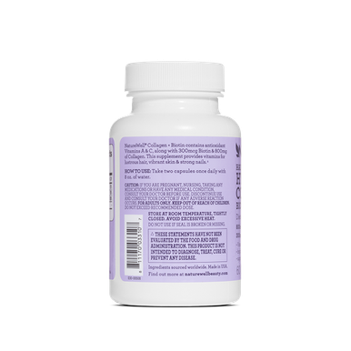 Hydrolyzed Collagen + Biotin Dietary Supplement