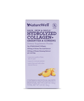 NatureWell Hydrolyzed Collagen Green Tea & Ginseng Dietary Supplement Powder 10 Pack