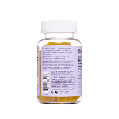 NatureWell Hydrolyzed Collagen Zinc Dietary Supplement