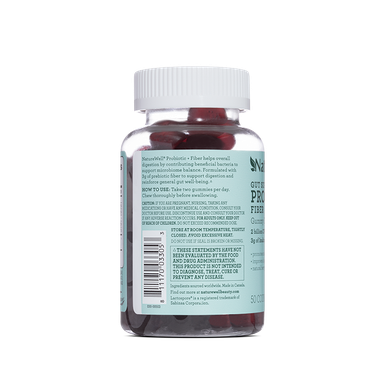 NatureWell Probiotic Fiber Gummy Dietary Supplement